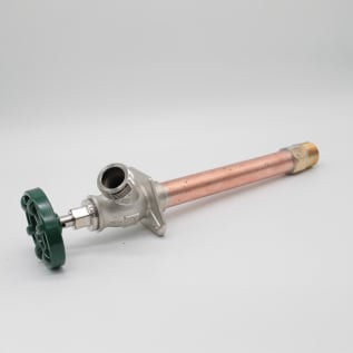 ARROWHEAD 465-06QTLF 6" FROSTPROOF ANTI SIPHON HYDRANT W/ INTEGRAL VACUUM BREAKER 1/2" FIP OR 3/4" MIP ARROW-BREAKER SERIES QUICK TURN BRASS STEM LEAD