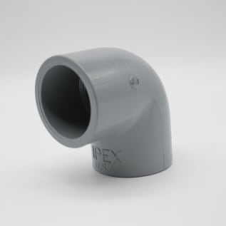 IPEX Corzan® 059198 90 deg Elbow, 1-1/2 in, Socket, SCH 80/XH, CPVC