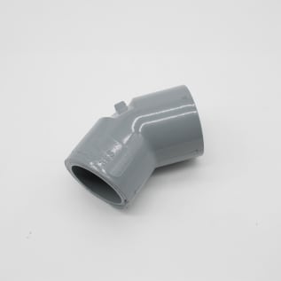 IPEX Corzan® 059166 45 deg Elbow, 1 in, Socket, SCH 80/XH, CPVC