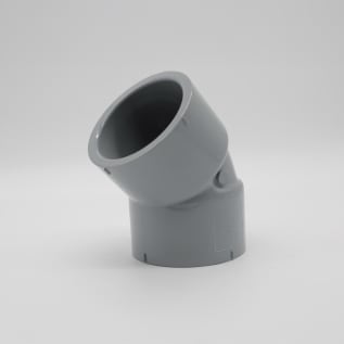 IPEX Corzan® 059170 45 deg Elbow, 2-1/2 in, Socket, SCH 80/XH, CPVC