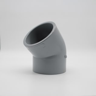 IPEX Corzan® 059171 45 deg Elbow, 3 in, Socket, SCH 80/XH, CPVC