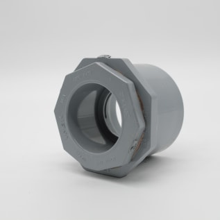 IPEX Corzan® 059629 Reducing Bushing, 2-1/2 x 1-1/2 in, Spigot x Socket, SCH 80/XH, CPVC