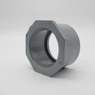 IPEX Corzan® 059395 Reducing Bushing, 3 x 2-1/2 in, Spigot x Socket, SCH 80/XH, CPVC