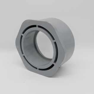 IPEX Corzan® 059400 Reducing Bushing, 6 x 4 in, Spigot x Socket, SCH 80/XH, CPVC