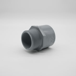 IPEX Corzan® 059290 Adapter, 1-1/2 in, MNPT x Socket, SCH 80/XH, CPVC