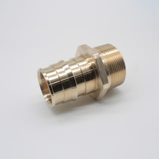 Uponor LF4522525 Male Adapter, 2-1/2 in, PEX x MNPT, Brass, Import