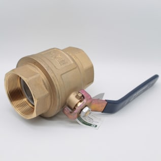 LEGEND 101-420NL T-2000NL Ball Valve, 3 in Nominal, FNPT End Style, Forged Brass Body, Full Port, PTFE/EPDM Rubber Softgoods, Import