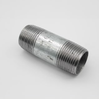 3/4"X2-1/2" GAL STEEL NIPPLE