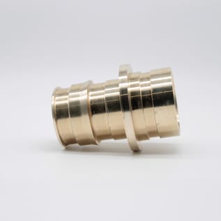 Uponor ProPEX® LFV2962020 Groove Fitting Adapter, 2 in, PEX x CTS Grooved, Brass, Import