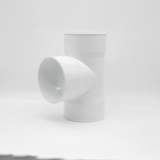 4"X4" PVC SOLV WELD SEWER HXHXH TEE P104 203-0044