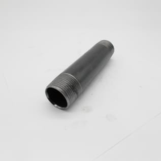 1"X5-1/2" BLK STEEL NIPPLE
