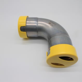 POWERPRESS 2" CS 90 ELBOW YELLOW GAS PWR7481463