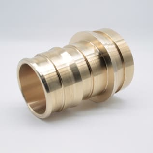 Uponor ProPEX® LFV2973030 Groove Fitting Adapter, 3 in, PEX x IPS Roll Grooved, Brass, Import