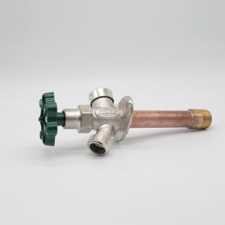 Prier® C-144T04 Diamond C-144 Freezeless Wall Hydrant With Anti-Siphon Vacuum Breaker, 1/2 in Nominal, MNPT x FNPT End Style, 360 deg Full Turn Wall Opening, Domestic