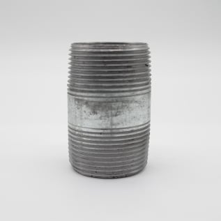 1-1/4"X2-1/2" GAL STEEL NIPPLE