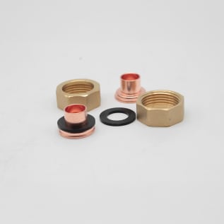 Taco® UFS-050S UFS Sweat Union Connections, 1/2 in Nominal, Sweat End Style