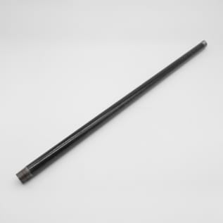 1/2"X24" BLK STEEL NIPPLE