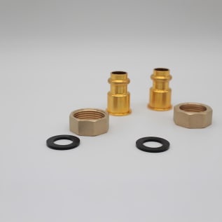 Taco® UFS-050P UFS Press Union Fittings Sets, 1/2 in Nominal, Press End Style