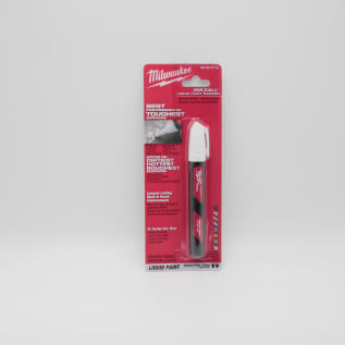 Milwaukee® 48-22-3712 Liquid Paint Marker, Acrylic Nib/Plastic, Red/White