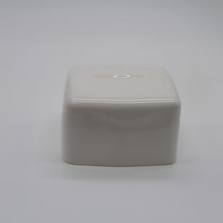 PHD 4481 WHITE PVC END CAP FOR 1-5/8" CHANNEL