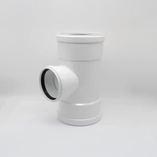 6"X4" PVC SEWER GXGXG TEE W/GSKTS G1064 103-0064