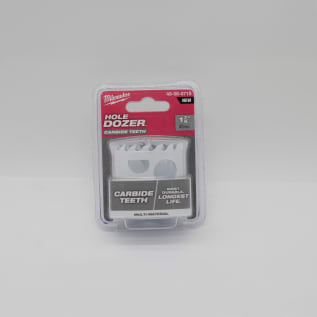 Milwaukee® HOLE DOZER™ 49-56-0719 Hole Saw With Carbide Teeth, 1-7/8 in Dia, 1.62 in D Cutting, Carbide Cutting Edge, 5/8-18 Arbor