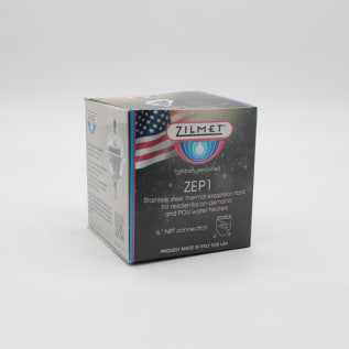 ZILMET ZEP1 TANKLESS WATER HEATER EXPANSION TANK W/ 1/2" MIP CONNECTION