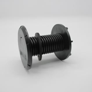 HERSEY MS-TTL-H MI.NET RADIO HANGER ASSEMBLY (THROUGH THE LID MOUNT) POLYMER BODY, MUELLER