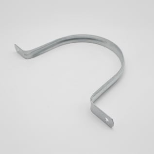 6" GAL 2-HOLE PIPE STRAP