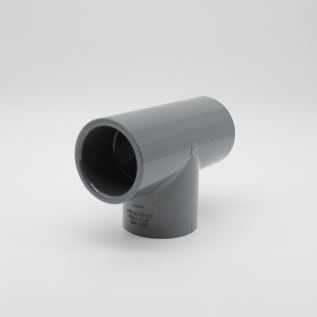 1-1/4" S80 PVC SXSXS TEE