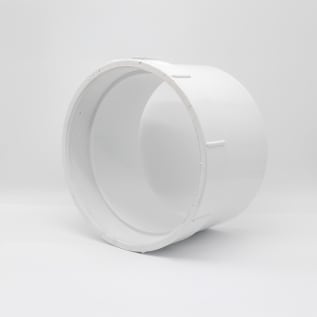 8" PVC SOLV WELD SEWER FIPT X HUB CLEANOUT ADAPTER P1408 227-0008
