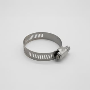 Tridon® 3I6728-1 Hy-Gear® 67-1 Worm Gear Clamp, 1-5/16 to 2-1/4 in Clamping, #28 Trade, Stainless Steel Band, 410 Stainless Steel Bolt