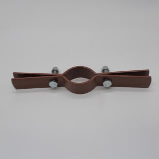 PHD 552 0200CP FIG 552 Copper Tubing Riser Clamp, 2 in Tube, 150 lb Load, Carbon Steel, Copper Color Epoxy, Domestic