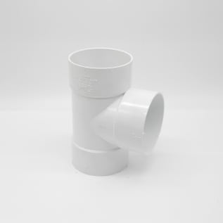 3" PVC SOLV WELD SEWER HXHXH TEE P102 203-0033