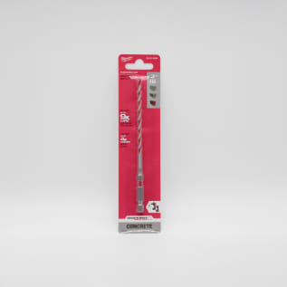 MILWAUKEE 48-20-9006 3/16"X4"X6" SHOCKWAVE CARBIDE HAMMER DRILL BIT