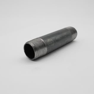 3/4"X4" BLK STEEL NIPPLE