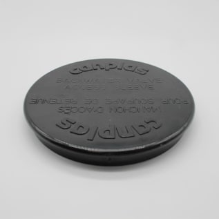 IPEX 123287-2 Backwater Valve Sleeve Lid, For Use With ABS Access Sleeve, 3 in, ABS, Black