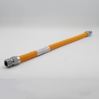 FLEXTRON FTGC-YC34-24P 3/4" FIP X 3/4" MIP 24" GASFLEX CONNECTOR (1"OD - 3/4"ID TUBE SIZE) 290,900 BTU PER HOUR RATING