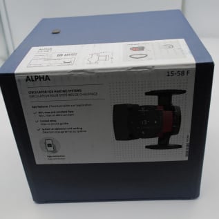 GRUNDFOS 92603115 ALPHA 15-58F CAST IRON FLANGED CIRCULATOR PUMP 115V