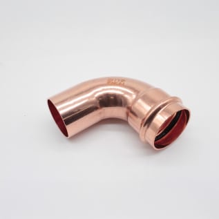 2" FTGXC PRESS SR 90 ELL MUELLER 02386