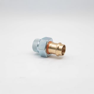 LEGEND LEGENDPress™ 301-104PNL P-571NL Dielectric Union, 3/4 in Nominal, FNPT x Press End Style, Steel, Import