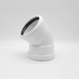 4" HVY WALL SDR26 PVC SEWER GXG 45 W/ GSKT H504 921-0004