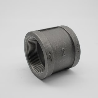 2" BLK MI BANDED CPLG