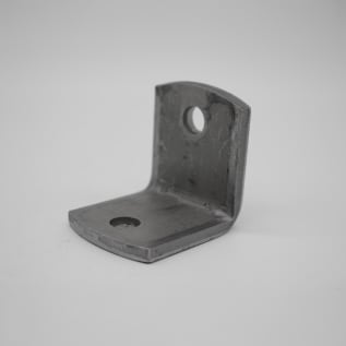 PHD 920 0037PL Side Beam Angle Bracket, 3/8 in Hole, 390 lb, Carbon Steel, Plain, Domestic