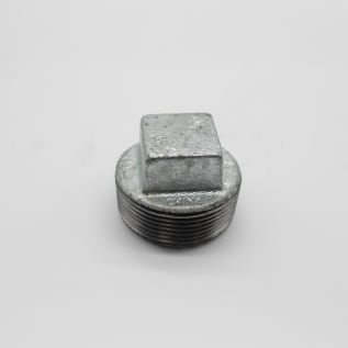 1-1/2" GAL MI CORED SQ HD PLUG
