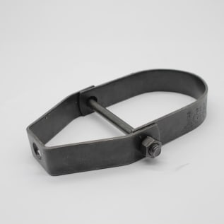 PHD 4500250PL 450 Standard Clevis, 2-1/2 in Pipe, 1/2 in Rod, 1350 lb Load, Low Carbon Steel, Plain