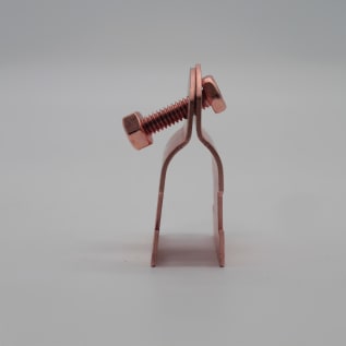 PHD S2304ACP Copper Tubing Clamp, 3/4 in, 50 lb Load, Carbon Steel