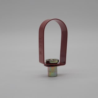 PHD 152 0100CP Copper Tubing Swivel Ring, 1 in Pipe, 300 lb, 3/8 in Rod, Carbon Steel, Copper Color Epoxy, Domestic