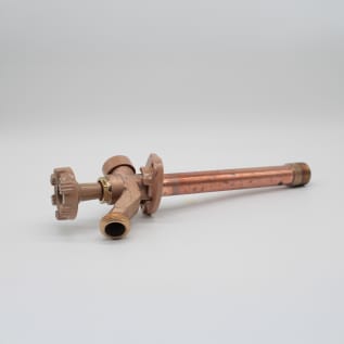 Woodford® 17P-6-MH Model 17 Anti-Siphon Freezeless Wall Faucet, 1/2 or 3/4 in, Combination FNPT x MNPT, 6 in THK Wall, 125 psi, Domestic