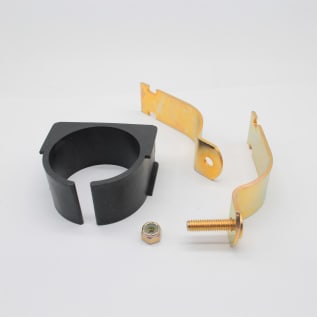 PHD S2511 GG FIG 2511 OD Tube Clamp With Cushion, 125/125/800 lb, 2-5/8 in OD, Low Carbon Steel